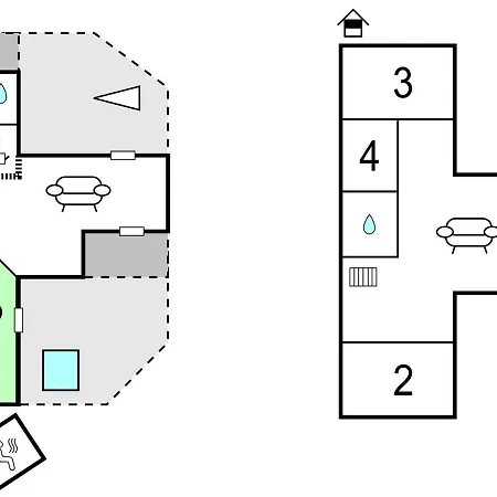 Nice In W/ Sauna, Wifi And 5 Bedrooms Blavand